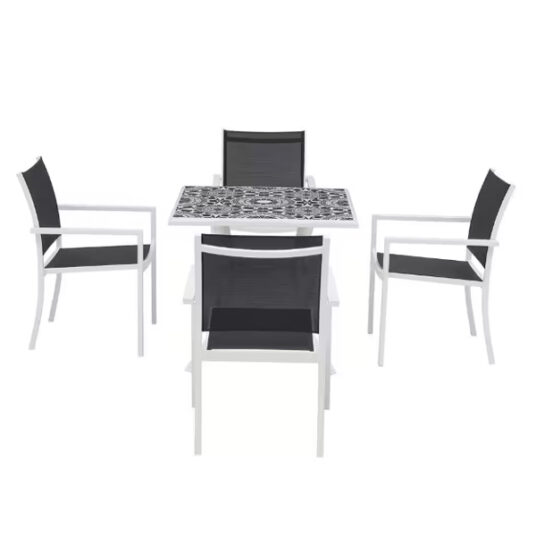 StyleWell Marivaux 5-piece steel outdoor patio dining set  for $149