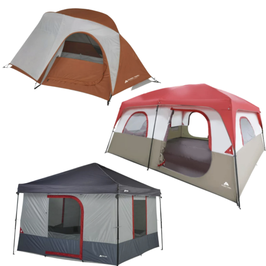 Tents from $20 at Walmart