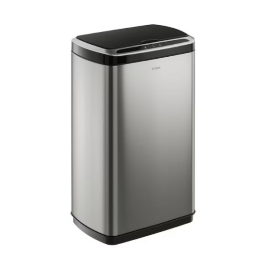 Today only: Kraus 13-gallon touchless kitchen trash can for $100