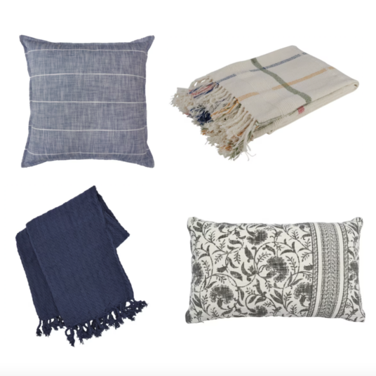 Today only: Take 25% off select decorative pillows & throws