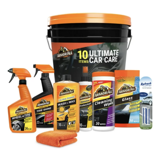 10-piece Armor All holiday car cleaning gift set for $15