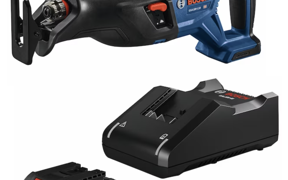 Today only: Bosch cordless reciprocating saw for $199 + FREE battery