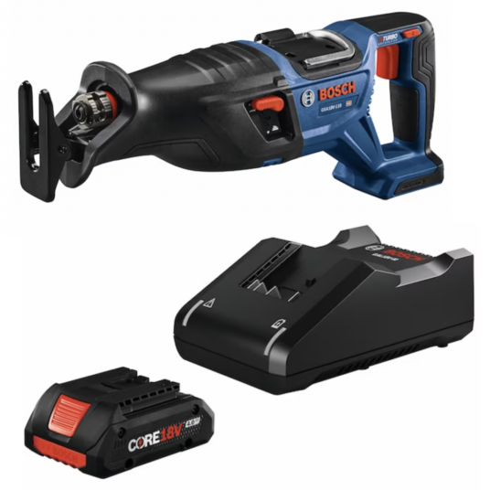 Today only: Bosch cordless reciprocating saw for $199 + FREE battery