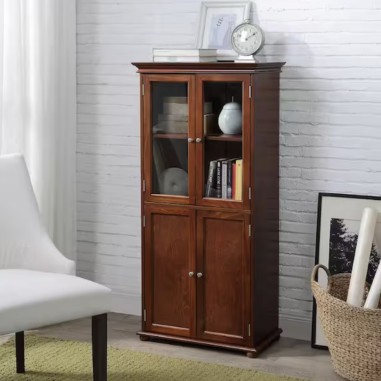 Home Decorators Collection 25″ linen cabinet for $99