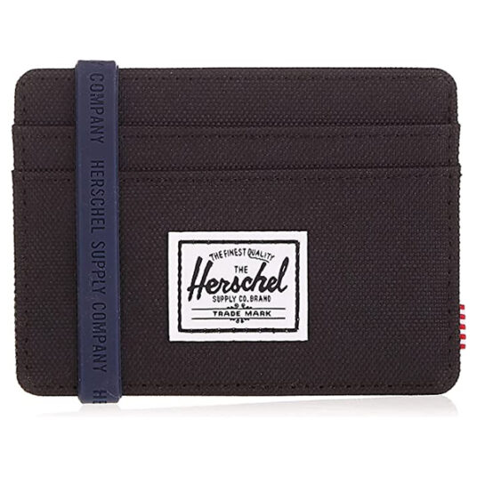 Herschel men’s card holder wallet for $13