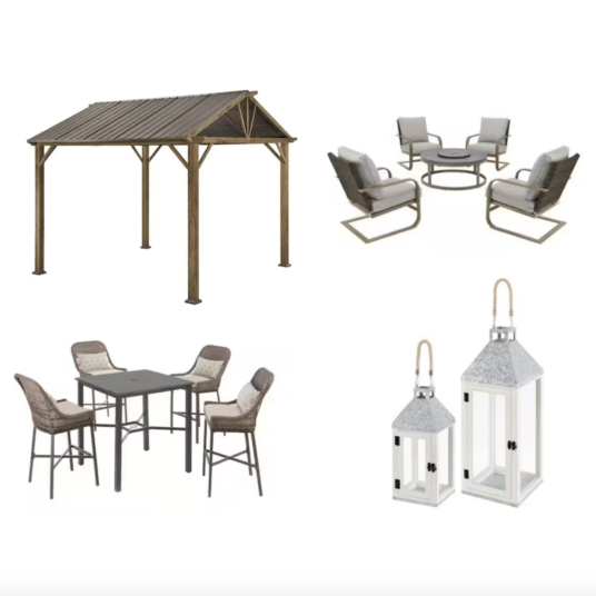 Today only: Take up to 55% off patio furniture and decor