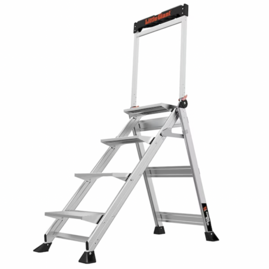 Today only: Little Giant Ladders Jumbo 4-step foldable step stool for $164
