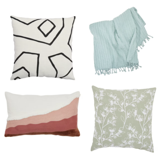 Today only: 25% off select decorative pillows & throws