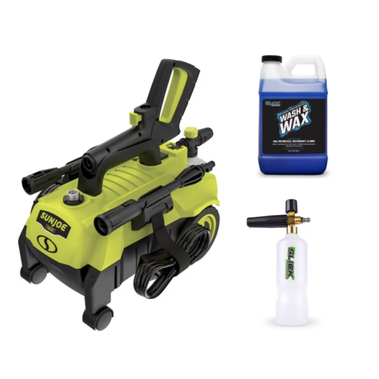 Today only: Take 30% off select Sun Joe pressure washers and accessories