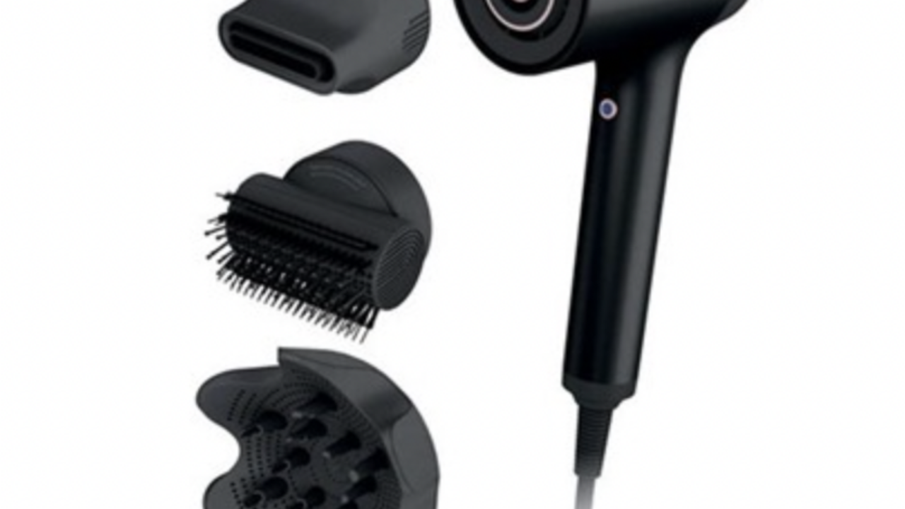 Shark - HyperAir Hair Blow Dryer with IQ 2-in-1 - Stone - Free Shipping
