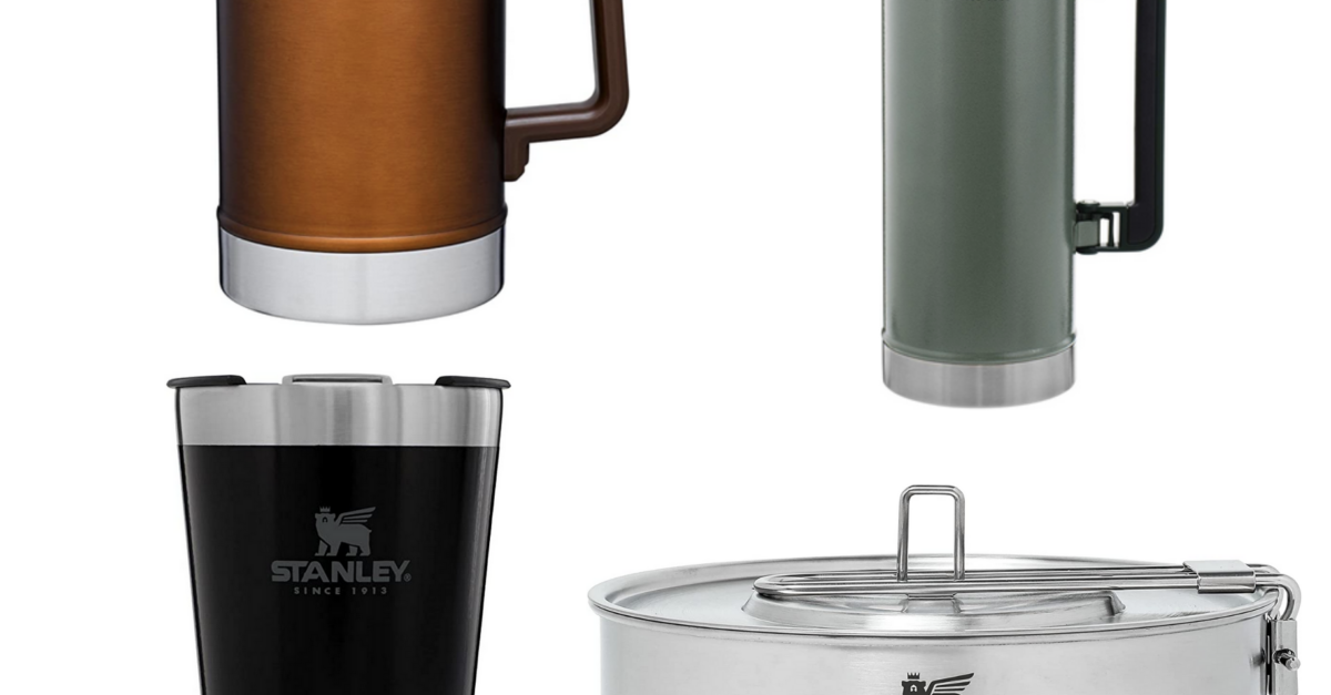 Select Stanley tumblers and camping accessories from $17