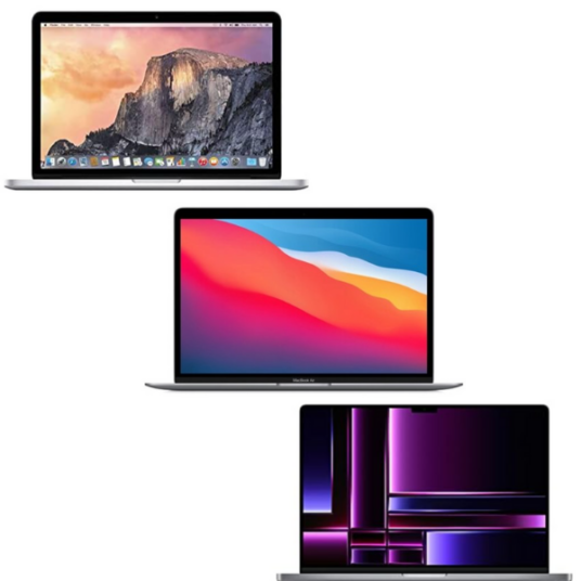 New, refurbished & open-box Apple MacBooks from $220
