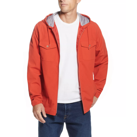 Weatherproof Vintage men’s zip front nylon jacket for $16