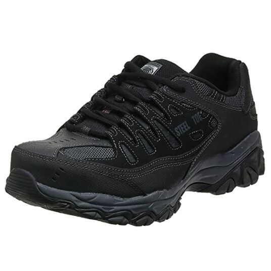 Skechers men’s Cankton-U industrial shoe for $17