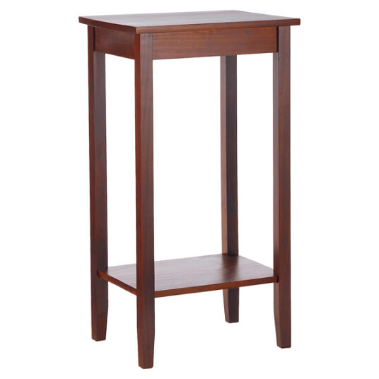 DHP rosewood tall end table for $29