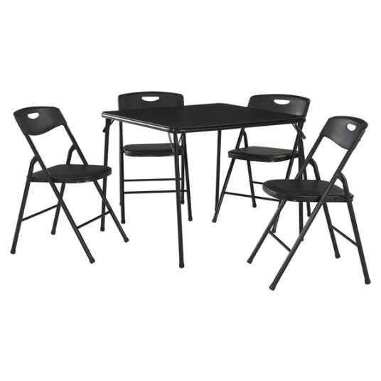 Cosco 5-piece folding table and chair set for $95