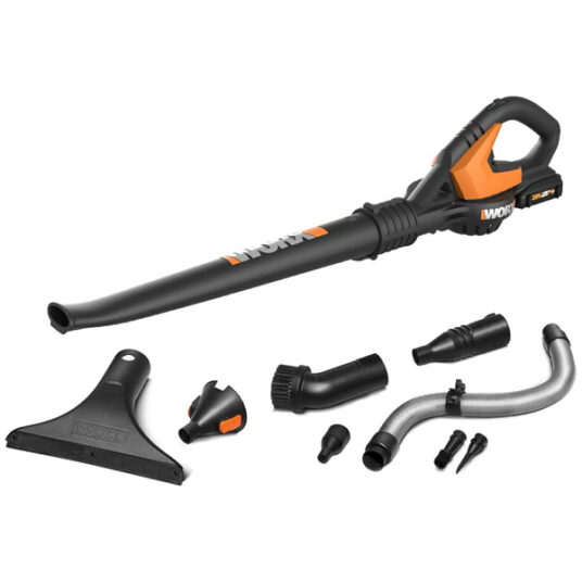 WORX Power Share AIR cordless leaf blower kit for $99