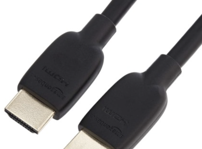 Today only: 3′ AmazonBasics 8K HDMI cable for $1