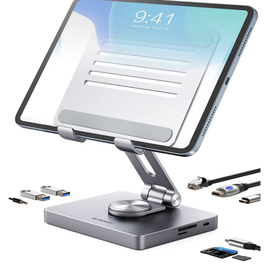 Byeasy 8-in-1 iPad stand for $42