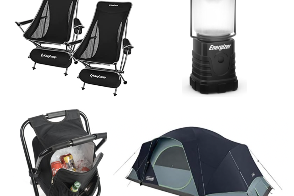 Camping gear from $10