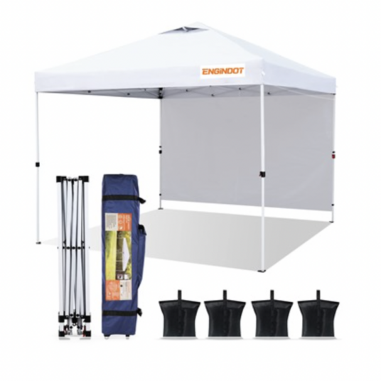 Today only: Engindot 10 X 10 pop up canopy tent for $95