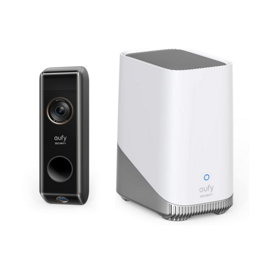 Eufy Security video doorbell dual camera & home base for $210