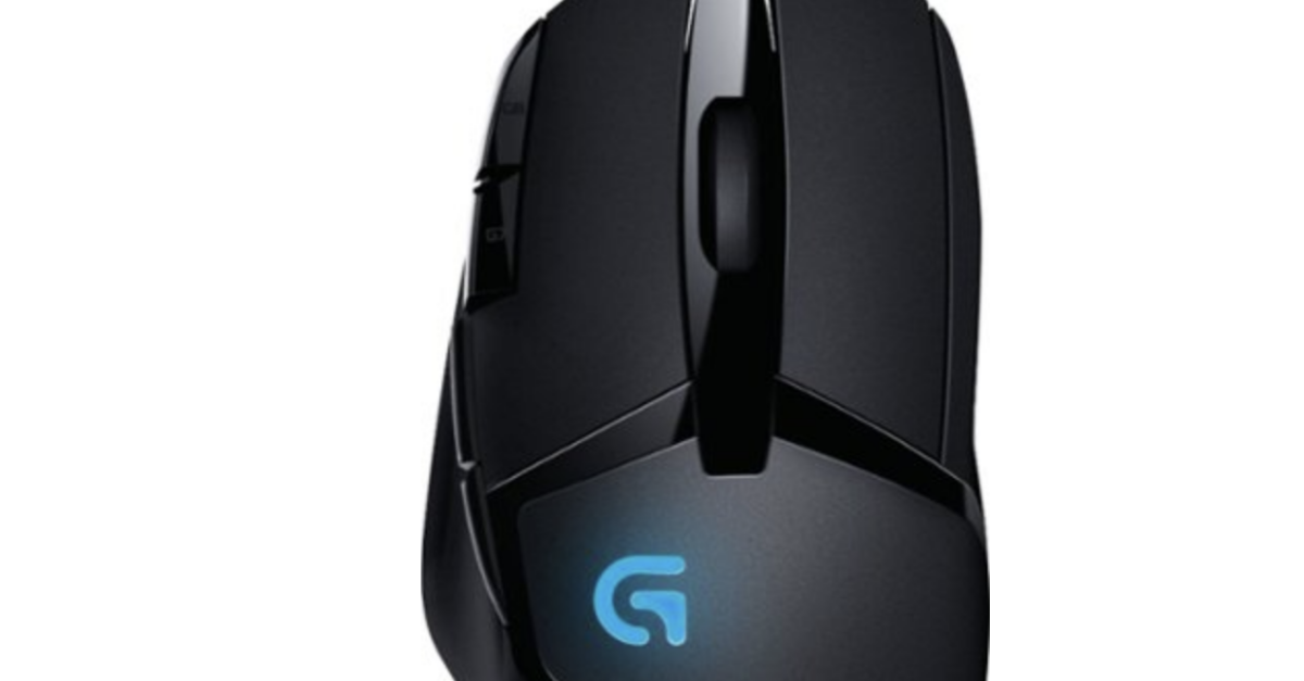 Logitech G402 Hyperion Fury optical gaming mouse for $15