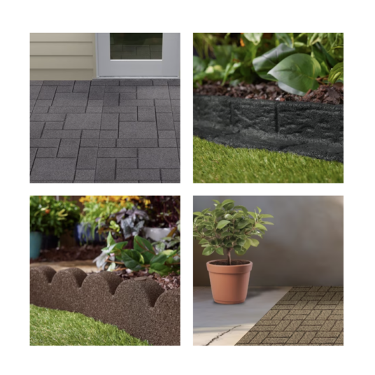 Today only: Take 25% off Rubberific landscape edging products