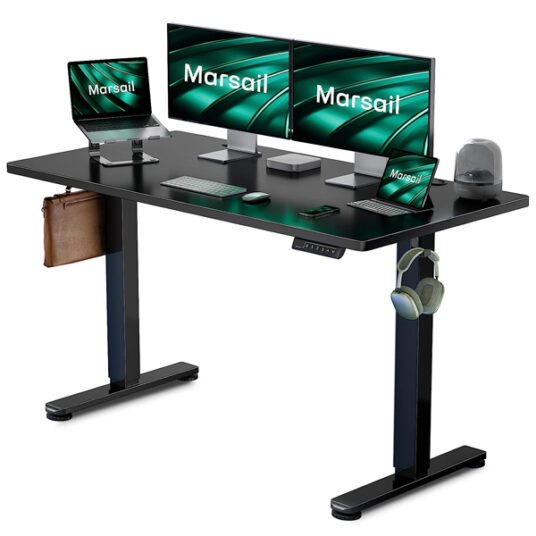 Marsail electric adjustable standing desk for $100