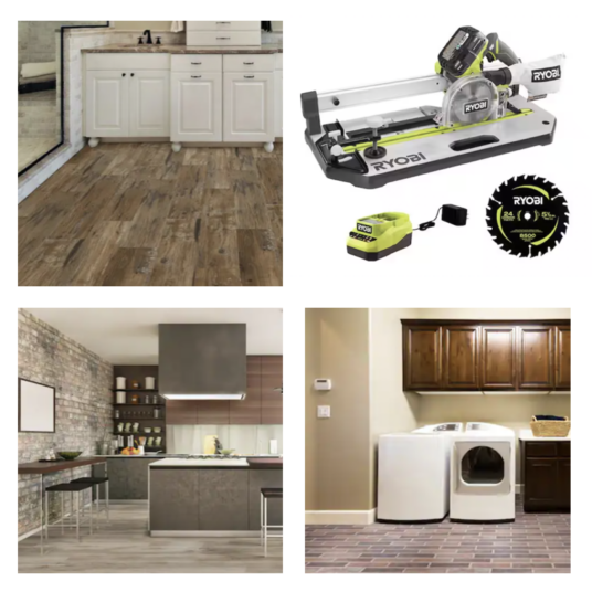 Today only: Up to 35% off select flooring and tile