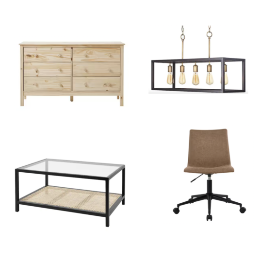 Today only: Take up to 50% off furniture and decor