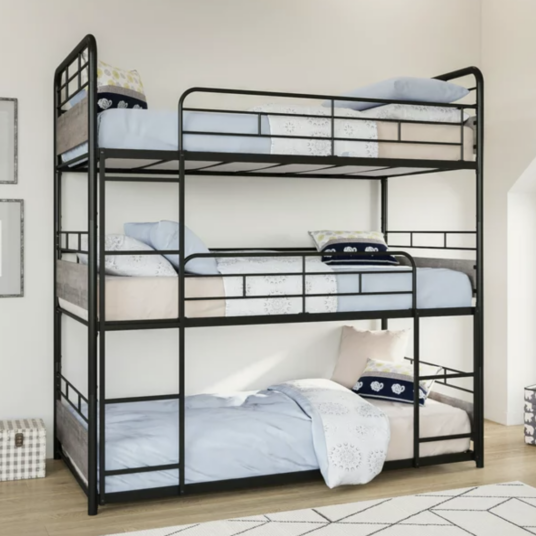 Better Homes & Gardens Anniston convertible triple bunk bed for $200