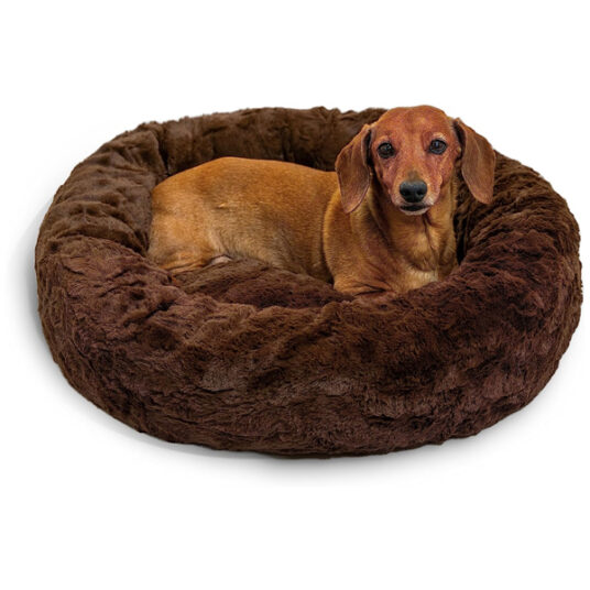 Best Friends by Sheri The Original Calming Donut dog bed for $18