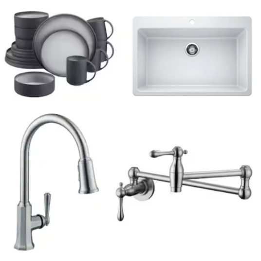 Today only: Up to 45% off kitchen sinks, faucets and more