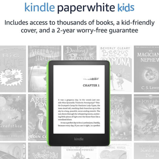 Kindle Paperwhite Kids 16GB for $105