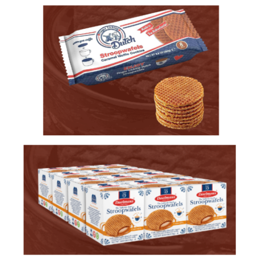Today only: 96-pack Daelmans or Finger Licking Dutch caramel stroopwafels for $36 shipped