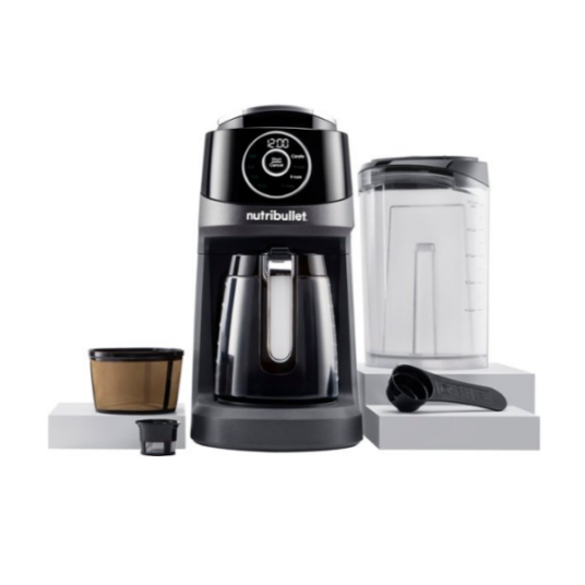 Today only: NutriBullet Brew Choice 12-cup coffee maker and carafe for $40