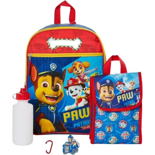 Walmart+ members: Paw Patrol 5-piece kids backpack set for $21