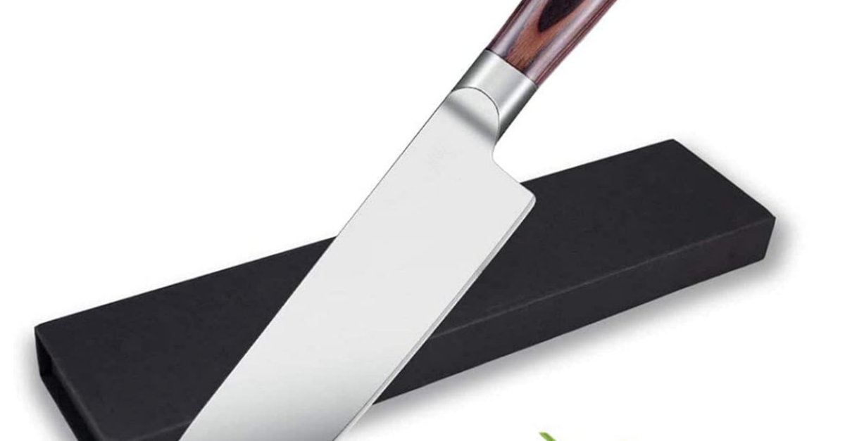 8-inch German stainless steel chef’s knife for $6