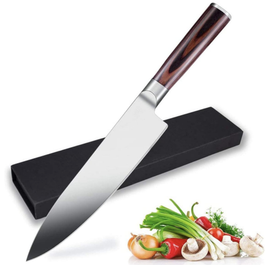 8-inch German stainless steel chef’s knife for $6