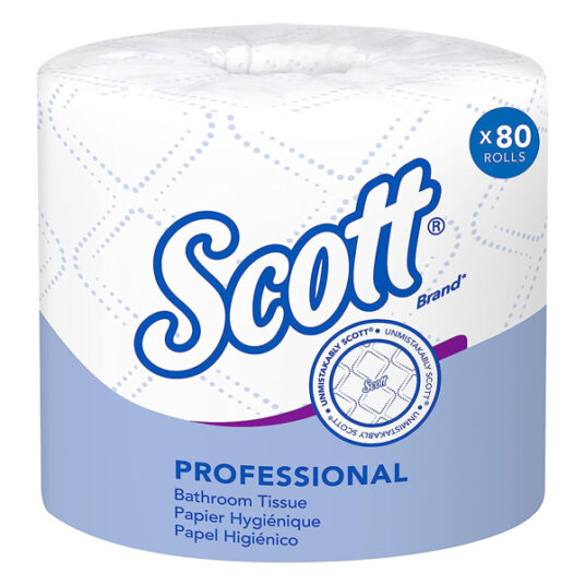 Prime members: Scott Professional 80-roll 2-ply toilet paper for $55