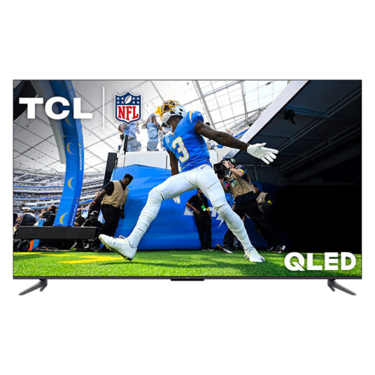 TCL 55-inch Q6 QLED 4K smart Google TV for $398