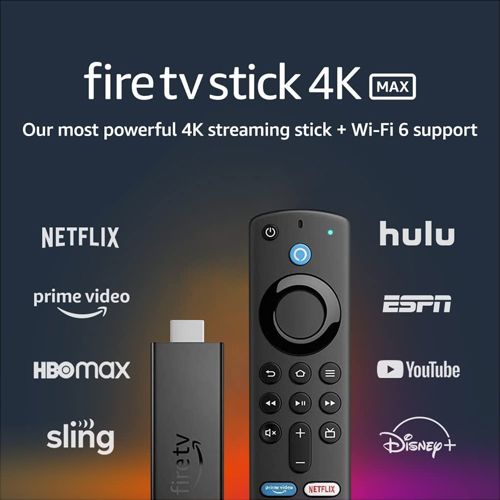 Fire TV Stick 4K Max streaming device for $27