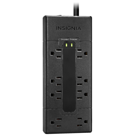 Today only: Insignia 8 outlet 600 Joules surge protector for $15