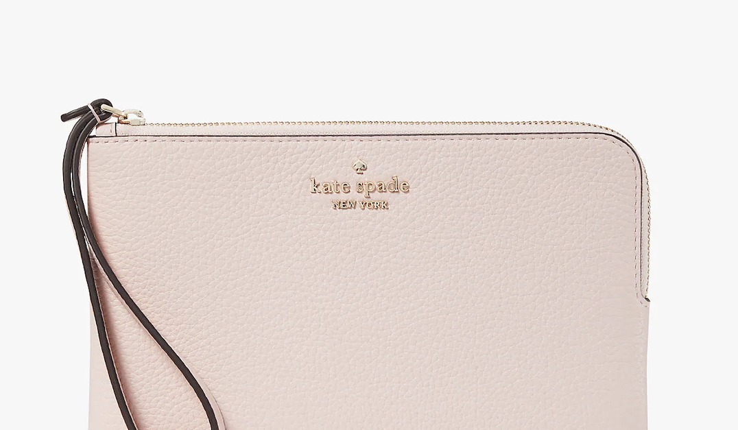 Today only: Kate Spade Leila Medium L Zip wristlet for $29
