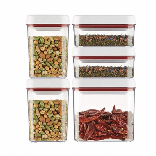 Today only: Zyliss Twist and Seal dry storage sets from $22