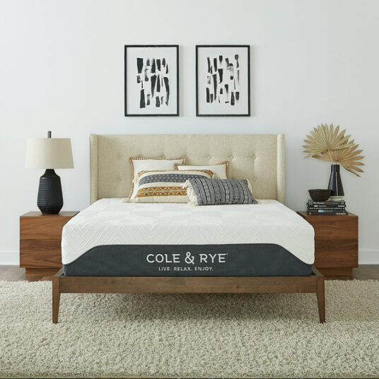 Cole & Rye 10″ medium firm hybrid mattress from $109