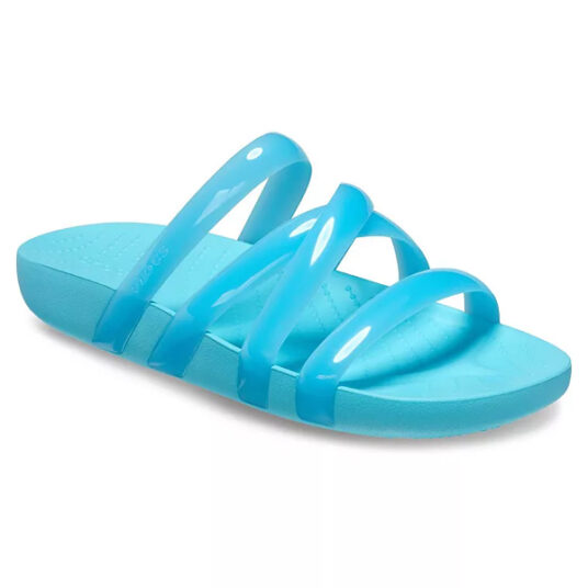 Crocs Splash glossy women’s strappy sandals for $13