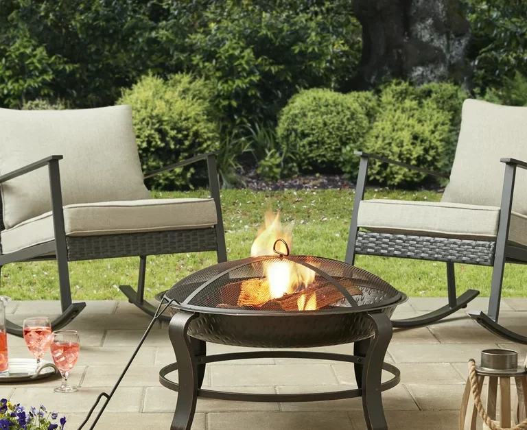 Mainstays Owen Park 28-inch wood-burning fire pit for $35