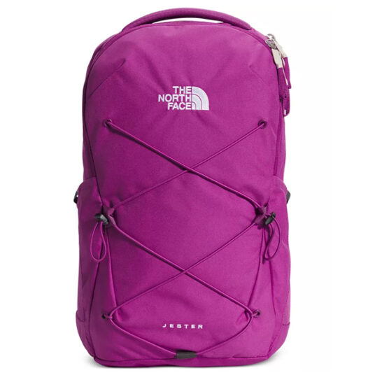 The North Face women’s Jester Purple Cactus backpack for $50